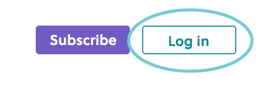 log in button